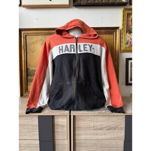 Harley Davidson Colorblock Hoodie Size 2XL SOLD AS IS